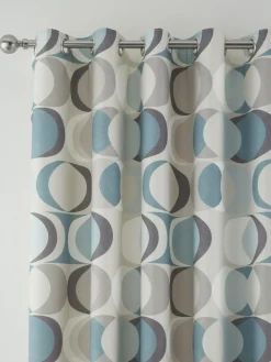 Fusion Sander Pair of Eyelet Curtains^ Curtains & Blinds