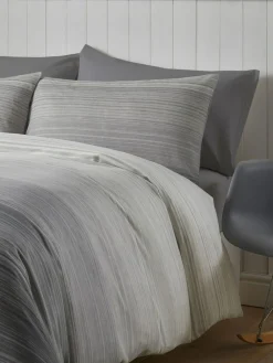 Online Fusion Fairhaven Easycare Duvet Cover Set Grey