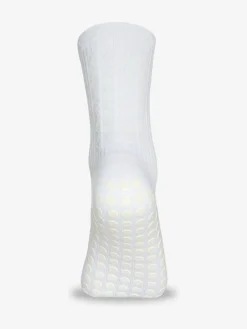 Hot Gain the Edge White Midcalf Football Grip 3.0 Socks