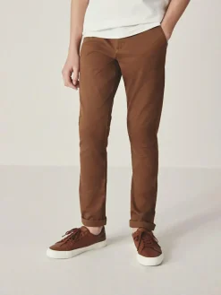 Best Next Ginger/Tan Brown Skinny Fit Stretch Chino Trousers (3-17yrs)