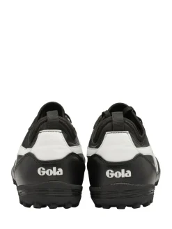 Online Gola Charcoal Black Juniors Ceptor Turf Lace-Up Football Trainers