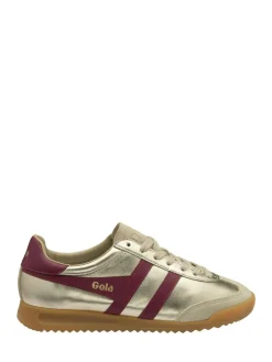 Gola Gold Womens Torpedo Glimmer Trainers^Women Sneakers