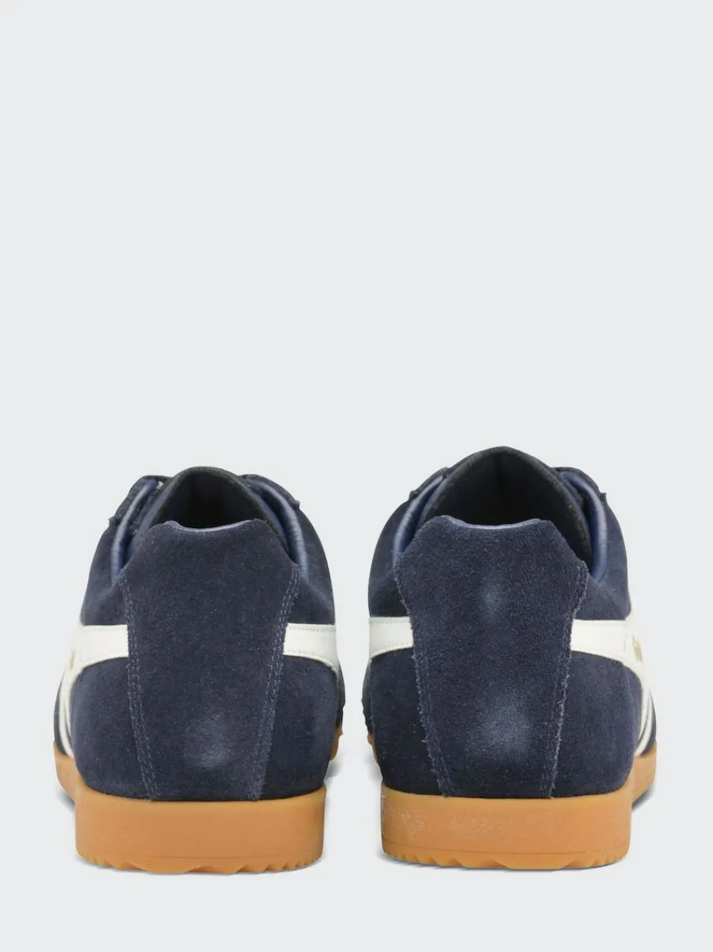 Gola Navy White Mens Harrier Trainers