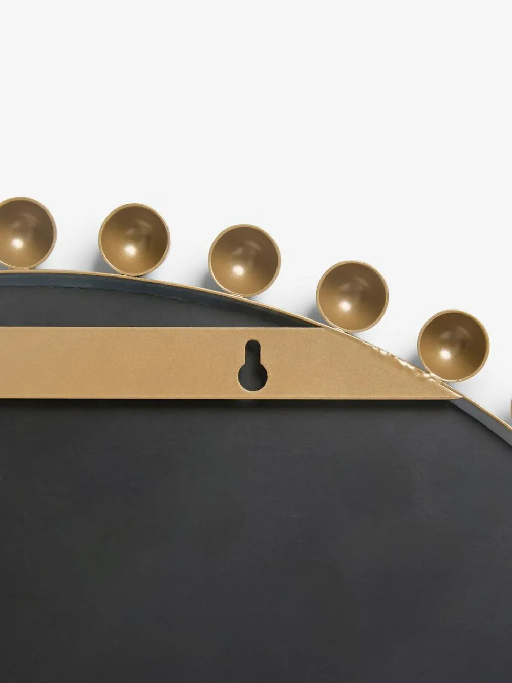 Next Gold Bobbin Round Wall Mirror^ Mirrors