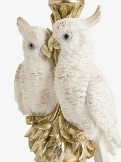 Next Gold Cockatoo Pillar Candle Holder^ Candle Holders & Lanterns