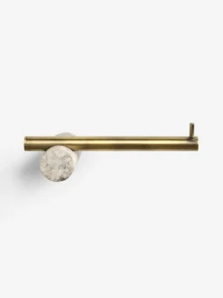 Best Next Gold Marble N. Premium Toilet Roll Holder