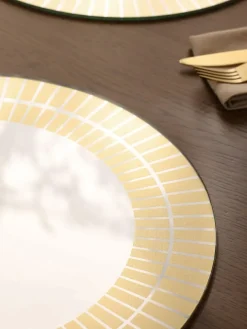 Next Gold Mirrored Charger Plate^ Table Linen, Placemats & Coasters