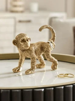Discount Next Gold Monkey Ring Holder