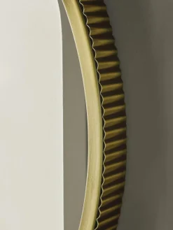 Next Rib Round Bathroom Wall Mirror^ Mirrors|Bathroom Accessories