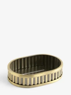 New Next Gold Rib Soap Dish