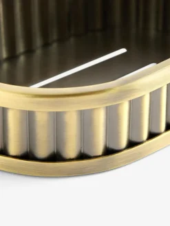 New Next Gold Rib Soap Dish