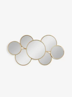 Sale Next Gold Round Cluster Mirror