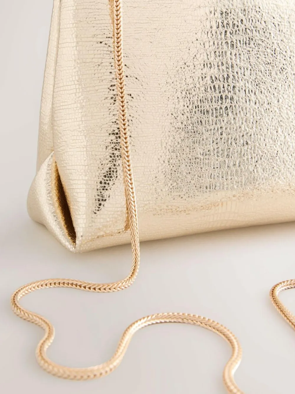 Next Sparkle Detail Snap Clutch Bag^Women Bags