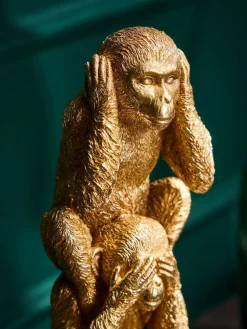 Online Next Gold Three Wise Monkeys Ornament