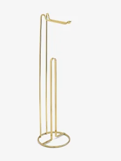 Next Gold Wire Toilet Roll Holder^ Bathroom Accessories