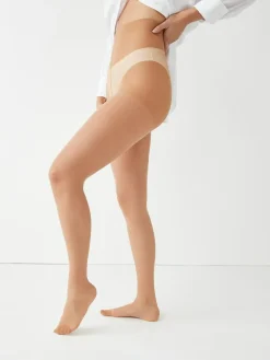 Outlet Next Golden Tan Matt 15 Denier Tights 3 Pack