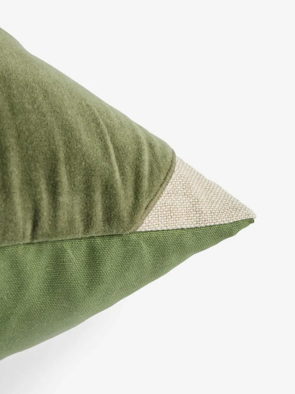 Clearance Next 50 x 50cm Abstract Cushion Green