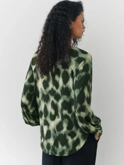 Next Long Sleeve V-Neck Jersery Blouse^Women Blouses & Shirts