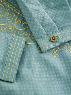 New Next Baby Occasion Romper (0mths-2yrs) Green