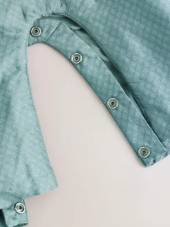 New Next Baby Occasion Romper (0mths-2yrs) Green