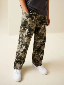 Next Green Cargo Trousers (3-16yrs)^BOY Pants & Chinos