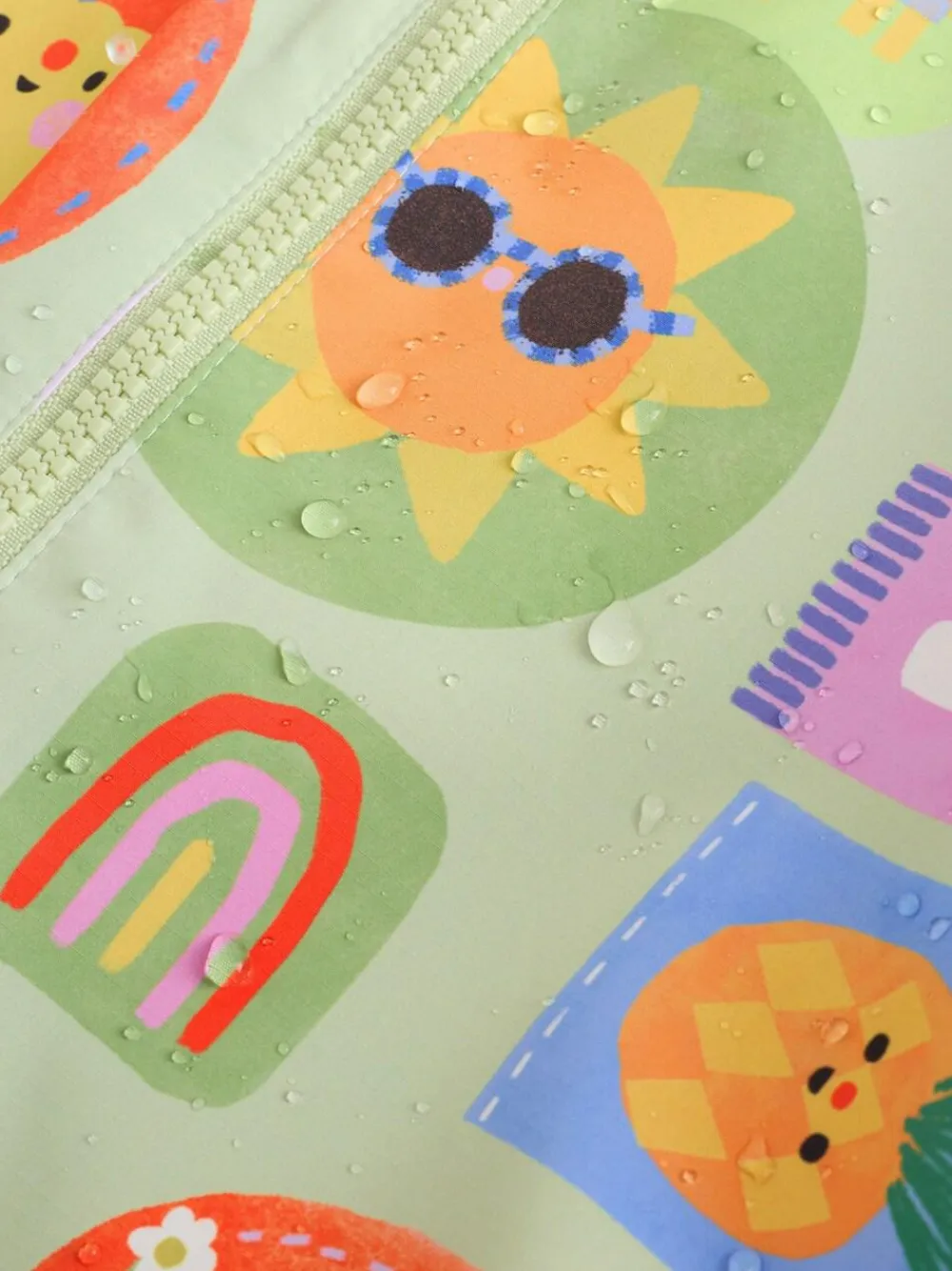 Clearance Next Green Character Waterproof Printed Puddlesuit (6mths-7yrs)