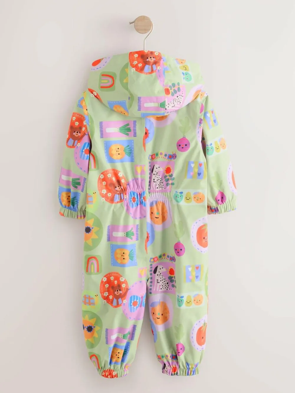 Clearance Next Green Character Waterproof Printed Puddlesuit (6mths-7yrs)