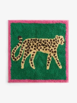 Next Green Cheetah Animal Print Shower Mat^ Towels & Bathmats