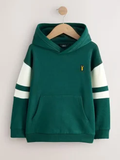 Sale Next Colourblock Hoodie (3-16yrs) Green