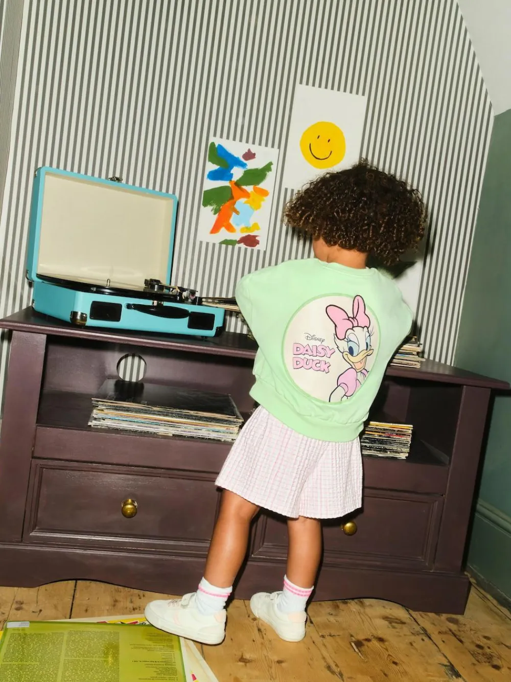 Next Green Daisy Duck Shorts Set (3mths-7yrs)^ Sets & Coords|Shorts