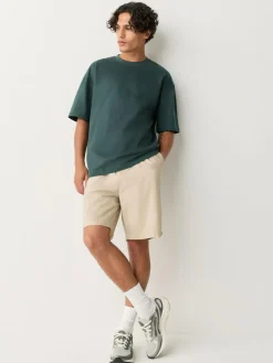 Hot Next Green Dark Relaxed Fit Heavyweight T-Shirt