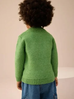 Sale Next Green Dinosaur Knitted Jumper (3mths-7yrs)