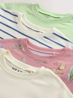 Best Next Long Sleeve Tops 4 Pack (3mths-7yrs) Green Fairy