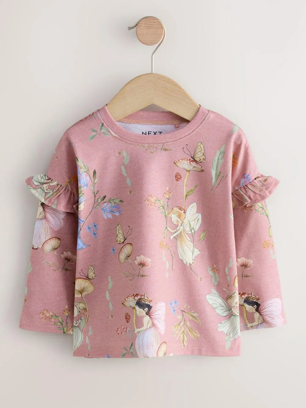 Best Next Long Sleeve Tops 4 Pack (3mths-7yrs) Green Fairy