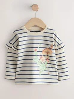 Best Next Long Sleeve Tops 4 Pack (3mths-7yrs) Green Fairy