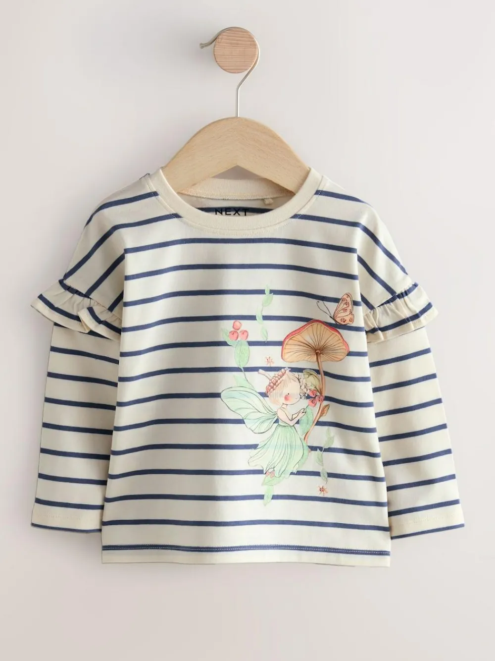 Best Next Long Sleeve Tops 4 Pack (3mths-7yrs) Green Fairy