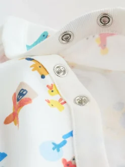 Outlet Next Green Farm 5 Pack Short Sleeve Baby Bodysuits