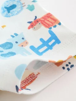 Outlet Next Green Farm 5 Pack Short Sleeve Baby Bodysuits