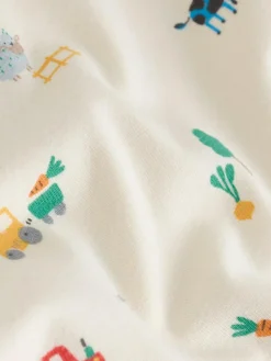 Next Green Farm Cord Dungarees and Bodysuit Set (0mths-2yrs)^BOY Rompers & Overalls|Dungarees