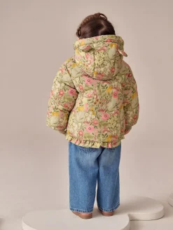 Next Shower Resistant Frill Hem Padded Coat (3mths-7yrs)^ Baby Winter Clothing|Coats, Jackets & Pramsuits