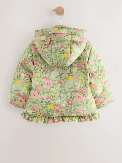 Next Shower Resistant Frill Hem Padded Coat (3mths-7yrs)^ Baby Winter Clothing|Coats, Jackets & Pramsuits