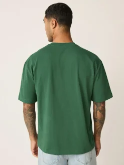 Next Green Forest Relaxed Fit Heavyweight T-Shirt^ Tops & T-Shirts