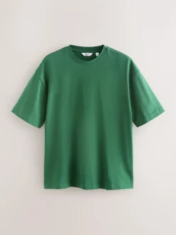 Next Green Forest Relaxed Fit Heavyweight T-Shirt^ Tops & T-Shirts