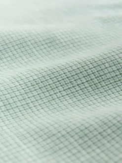 Next Grandad Collar Cotton Linen Blend Short Sleeve Shirt^ Shirts