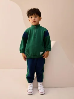 Next Half Zip Top and Joggers Set (3mths-7yrs)^BOY Cosy Club|Baby Winter Clothing