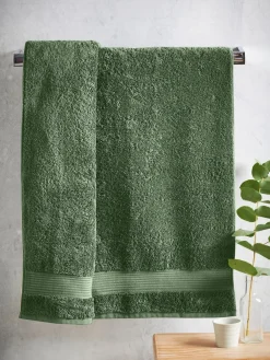 Online Next Green Ivy Egyptian Cotton Towel