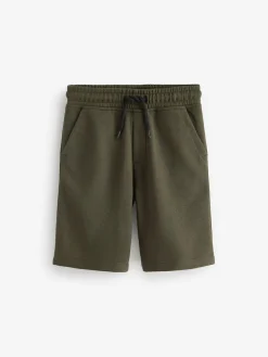 Next Green Khaki Regular Fit Basic Shorts (3-16yrs)^BOY Shorts