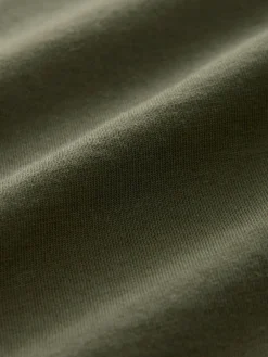 Next Green Khaki Regular Fit Essential Crew Neck Cotton T-Shirt^ Loungewear