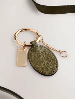 Sale Next Green Leather Slouchy Cross-Body Bag