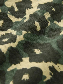 Hot Next Green Leopard Print Printed Pull On Wide Trousers (3mths-7yrs)